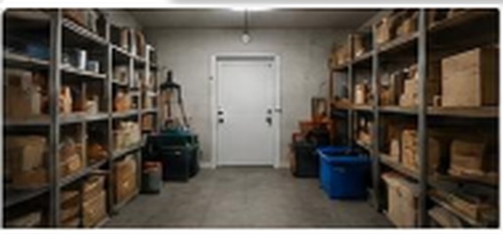 Unused storage room before a PJS Mini Market installation