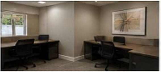 Underused business center before a PJS Mini Market installation