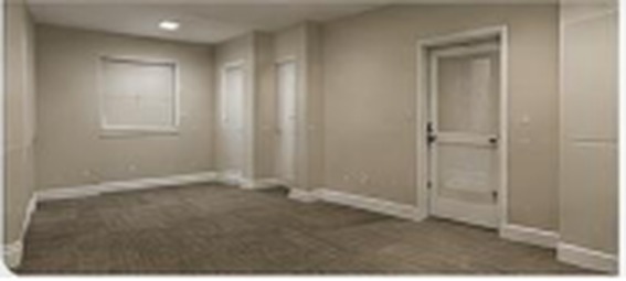 Vacant amenity room before a PJS Mini Market installation